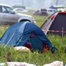 Палаточный лагерь стал комфортнее