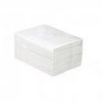 Бумага туалетная в листах 2-х слойная супербелая "MERIDA TOP"
