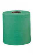 Бумажные полотенца в рулонах 1-слойные зеленые 400 м